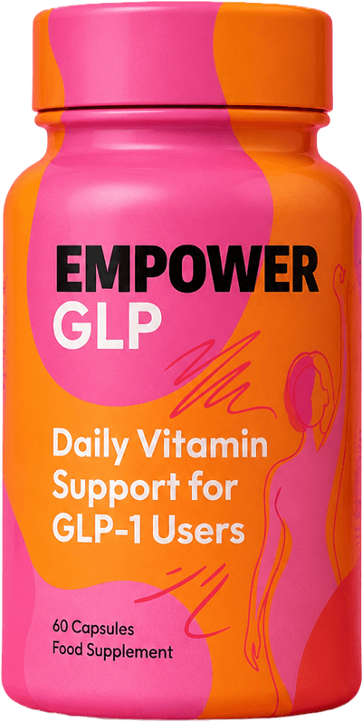 EmpowerGLP daily vitamin support bottle